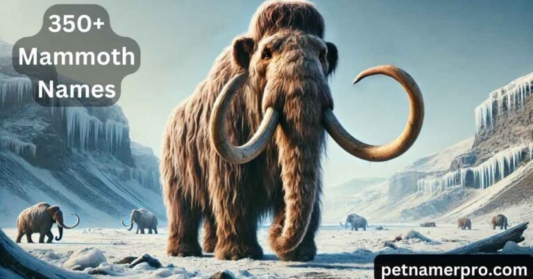 350+ Mammoth Names with Meanings for Your Ice Age Buddy