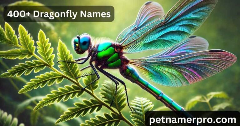 400+ Dragonfly Names: Cute, Cool, With Meanings & AI Generator