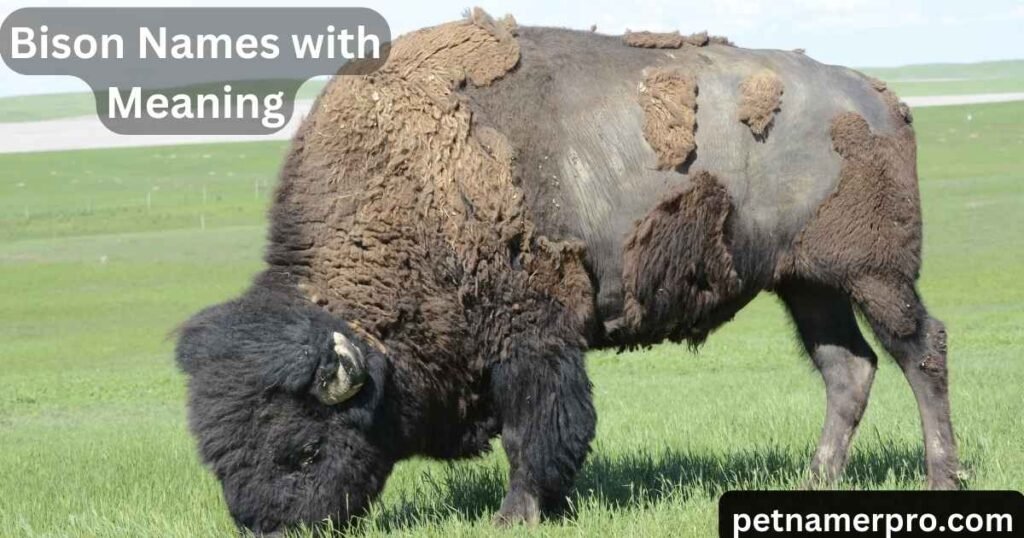 Bison Names with Meaning