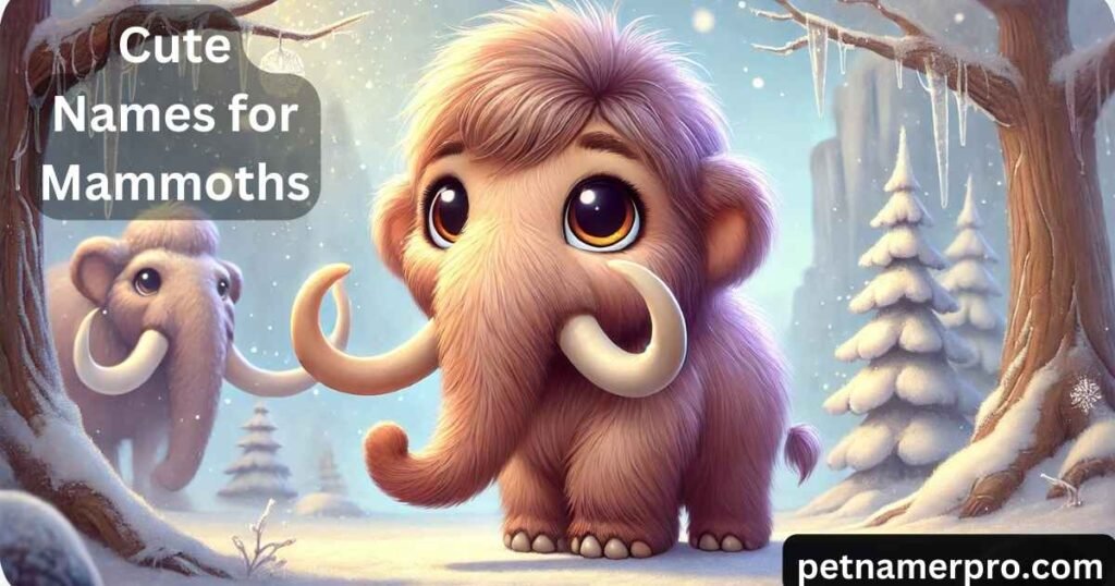 Cute Names for Mammoths