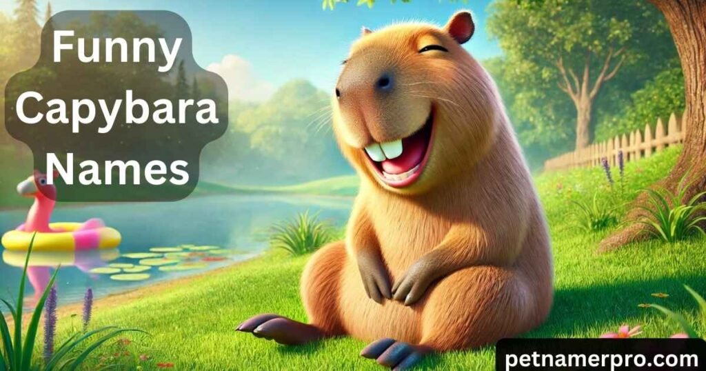 Funny Capybara Names