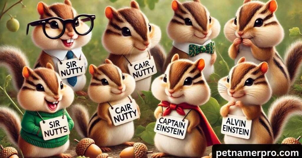 Funny Chipmunk Names