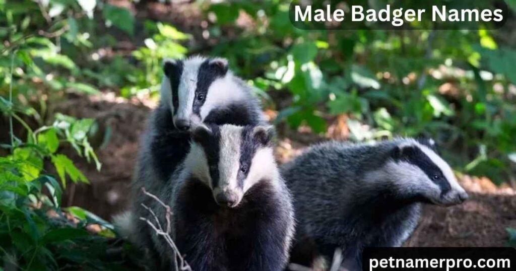 Male Badger Names