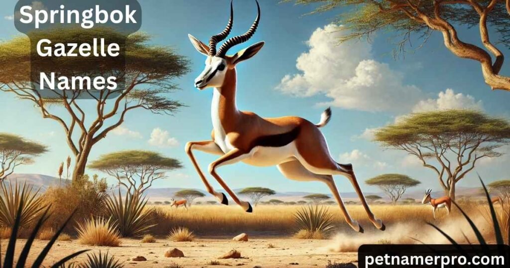 Springbok Gazelle Names