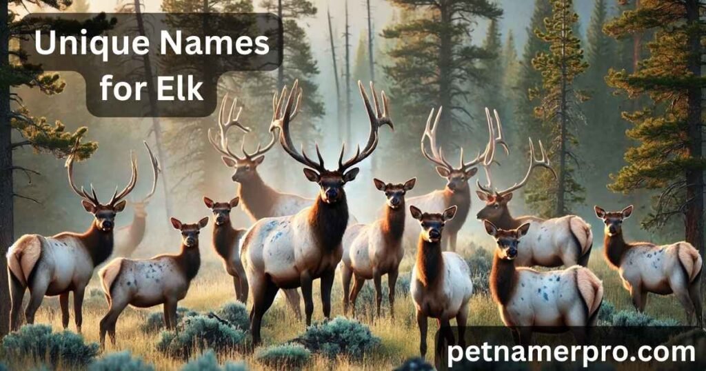 Unique Names for Elk