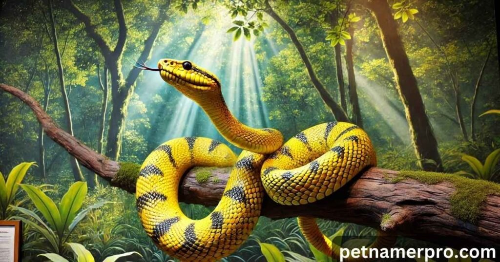 Yellow Snake Names