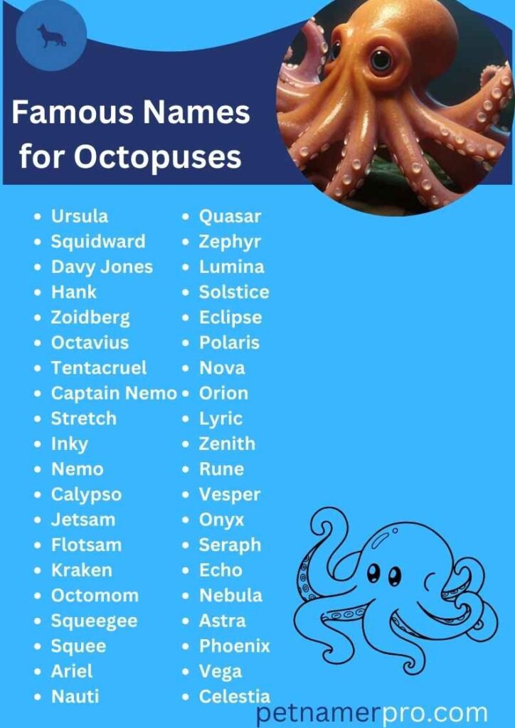 Famous Names for Octopuses