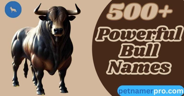 500+ Powerful Bull Names for Your Mighty Companion & Generator