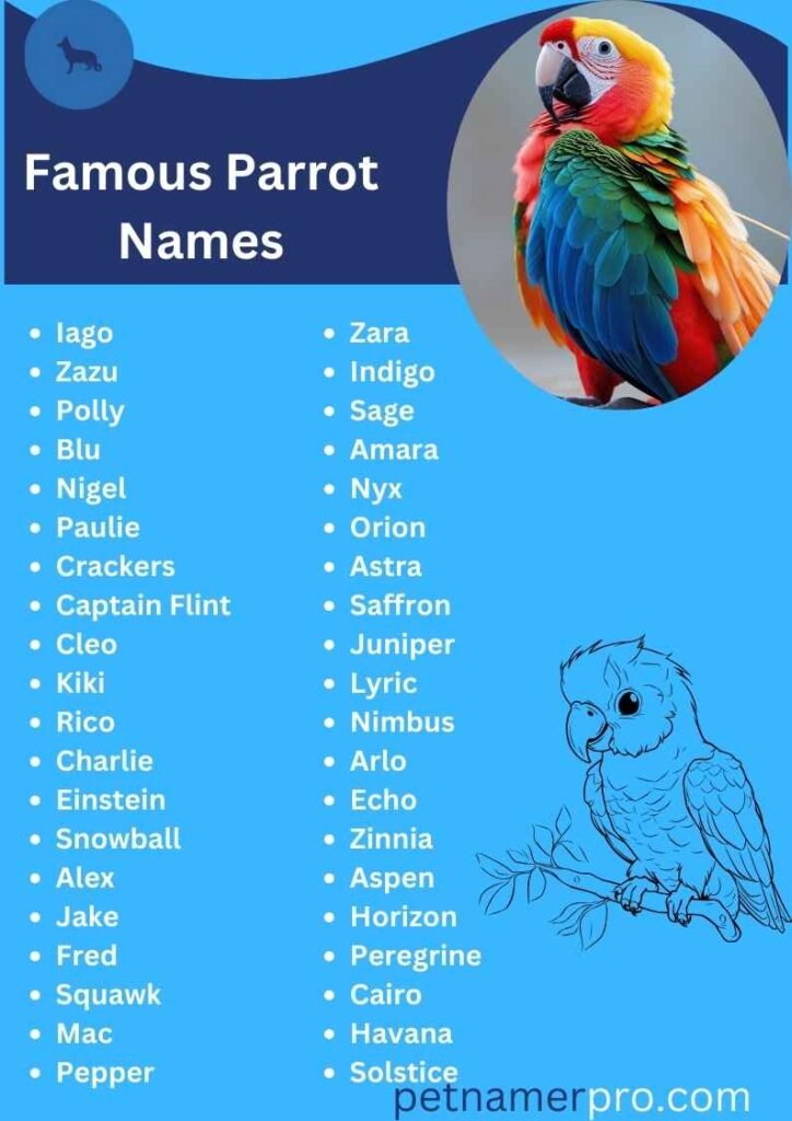 Famous Parrot Names